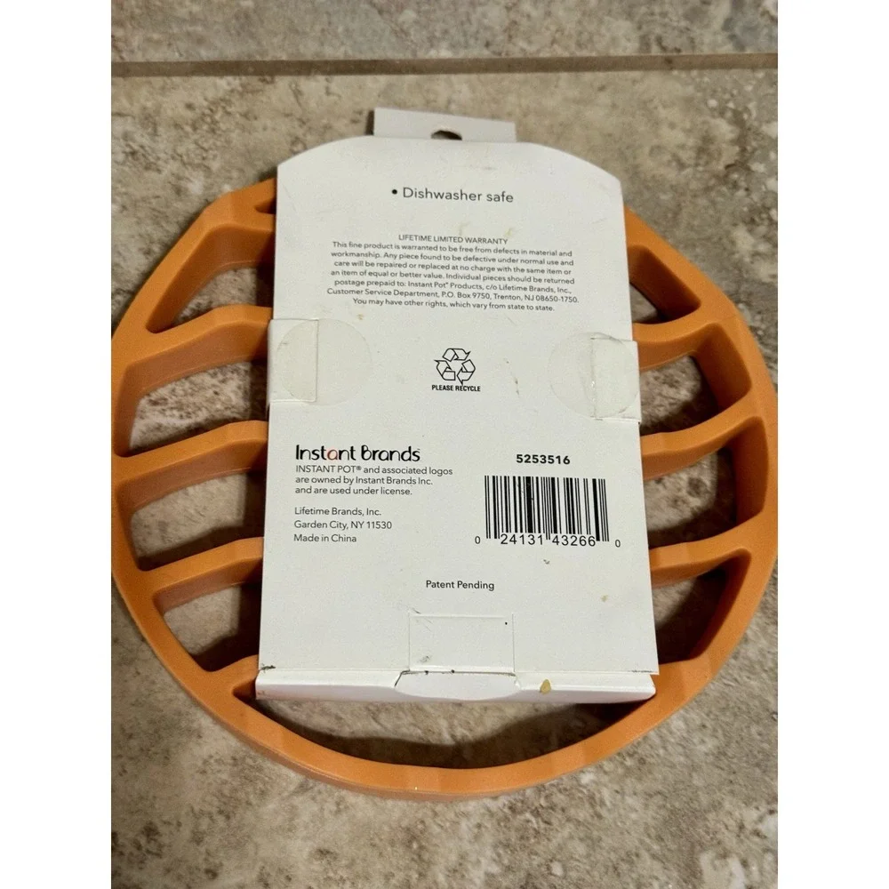 NEW Instant Pot Silicone Roast Lung‎ Rack 6 & 8 Qt Compatible BPA Free